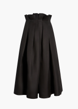 KHAITE ASTRID SKIRT BLACK
