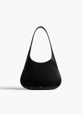 KHAITE SMALL JOAN HOBO BLACK