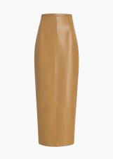KHAITE WINTON SKIRT GOLDEN OCHRE