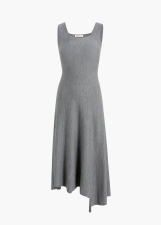 KHAITE SEBERG DRESS STERLING