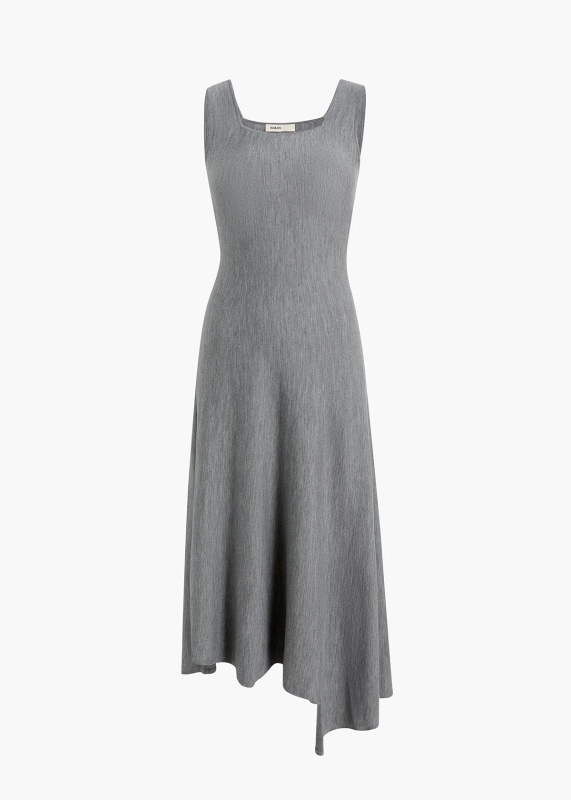 KHAITE SEBERG DRESS STERLING