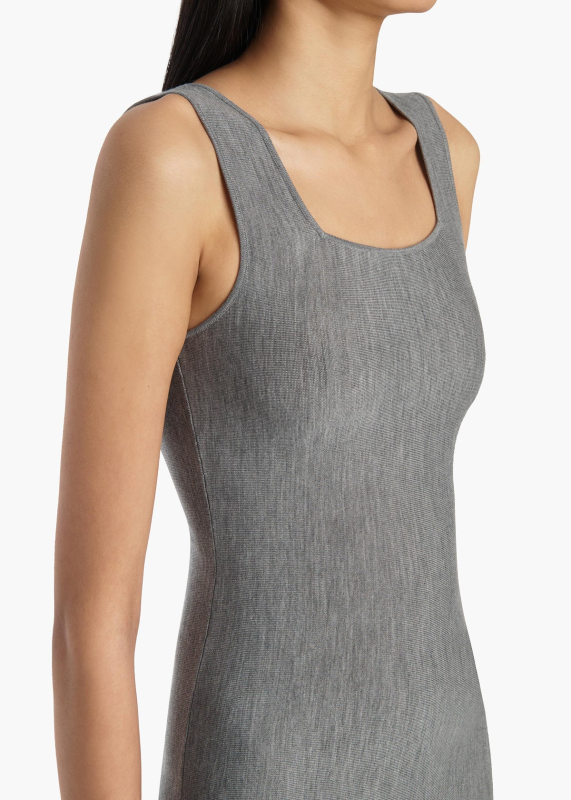 KHAITE SEBERG DRESS STERLING