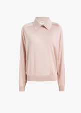 KHAITE ALEXA TOP DUSTY ROSE