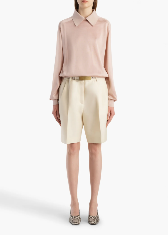 KHAITE ALEXA TOP DUSTY ROSE