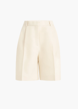 KHAITE AUGGIE SHORT IVORY GLOW