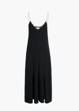 KHAITE IBEN DRESS BLACK