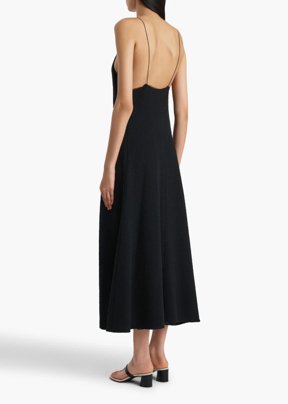 KHAITE IBEN DRESS BLACK