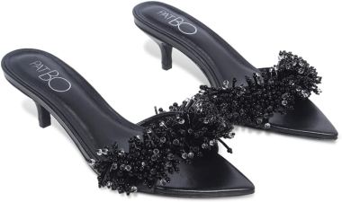 PATBO IARA JEWELRY SANDAL BLACK