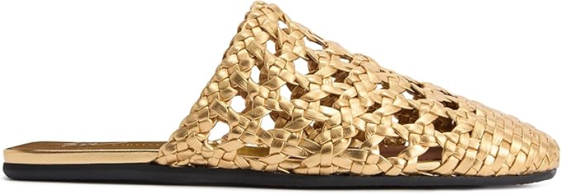 GIUSEPPE ZANOTTI CAGE SLIPPER GOLD