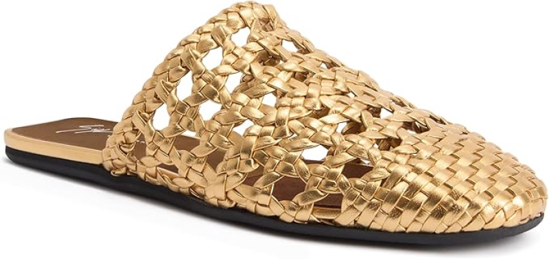 GIUSEPPE ZANOTTI CAGE SLIPPER GOLD