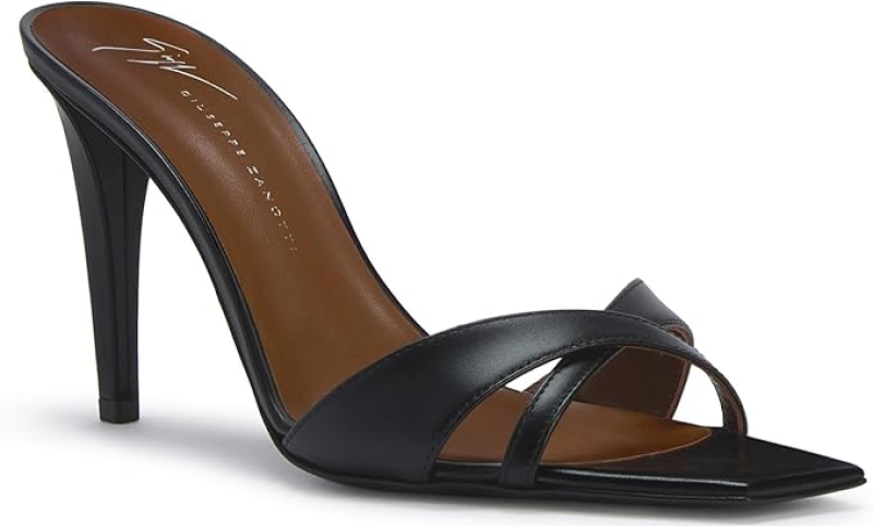 GIUSEPPE ZANOTTI BRIVIDO MULE 90 BLACK