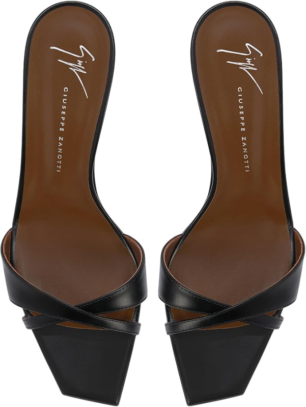 GIUSEPPE ZANOTTI BRIVIDO MULE 90 BLACK