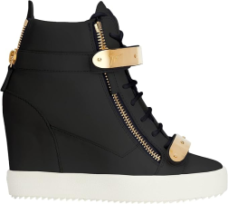 GIUSEPPE ZANOTTI COBY WEDGES BLACK