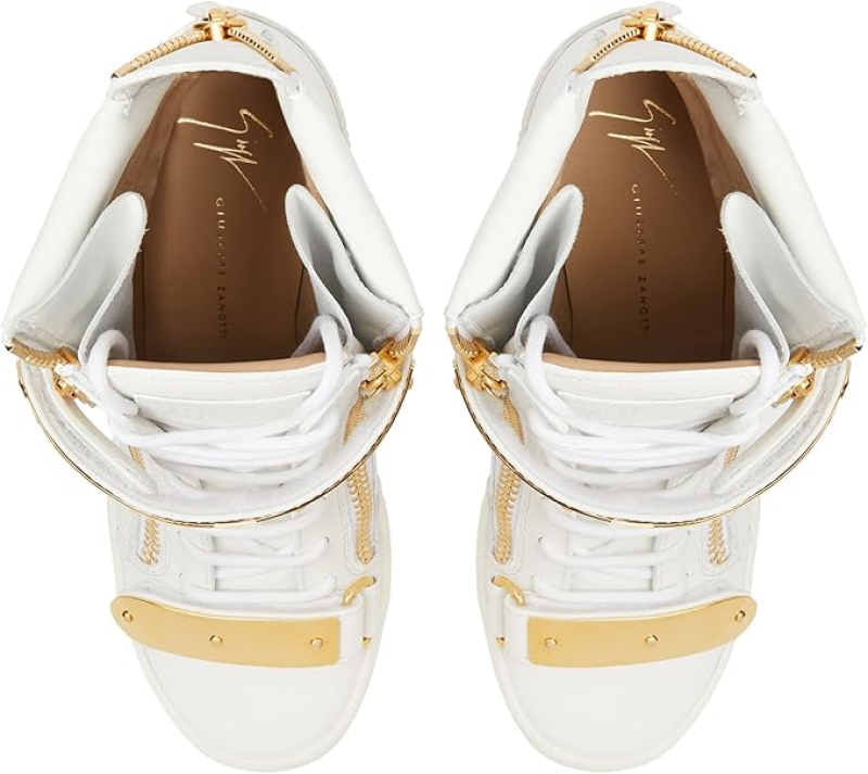 GIUSEPPE ZANOTTI COBY WEDGES WHITE