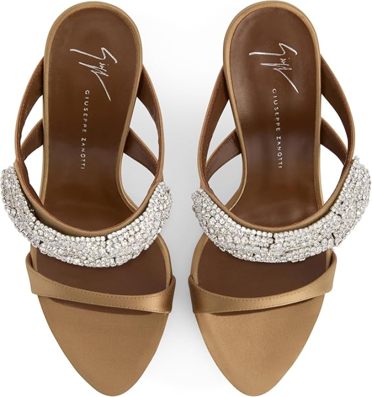 GIUSEPPE ZANOTTI ELISE SOIREE 105  LIGHT BROWN