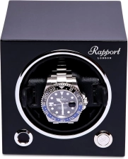 RAPPORT EVO SINGLE WATCH WINDER  MIDNIGHT BLACK