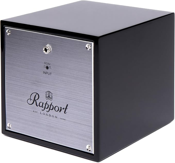 RAPPORT EVO SINGLE WATCH WINDER  MIDNIGHT BLACK