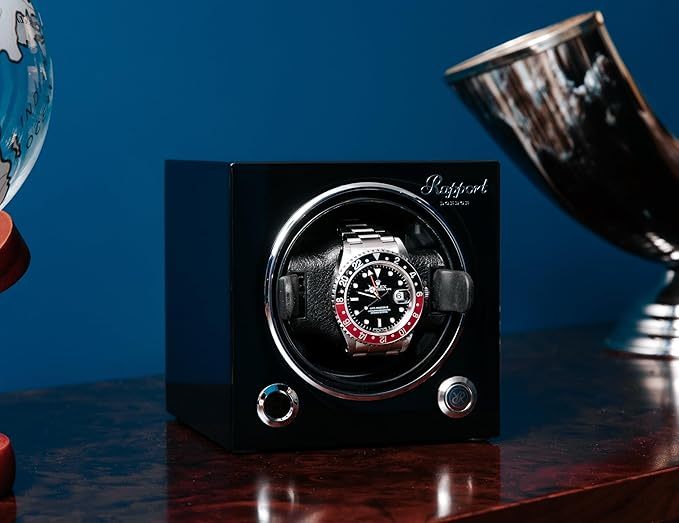 RAPPORT EVO SINGLE WATCH WINDER  MIDNIGHT BLACK