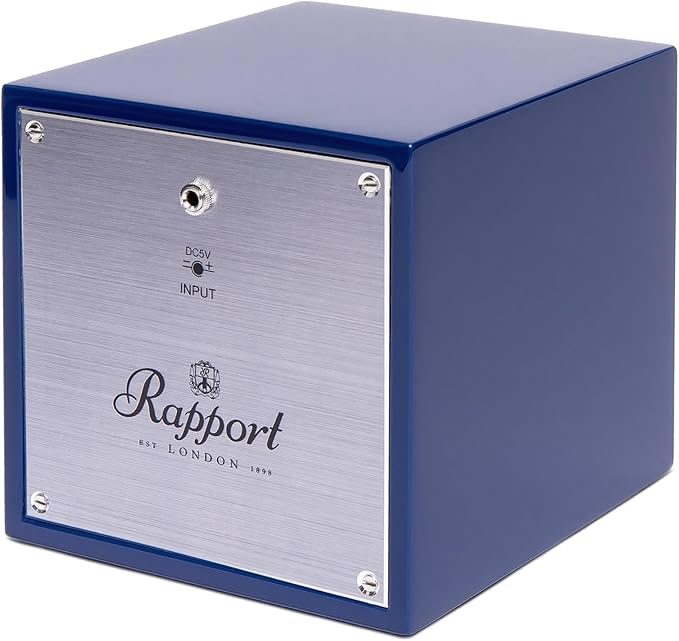 RAPPORT EVO SINGLE WATCH WINDER ADMIRAL BLUE