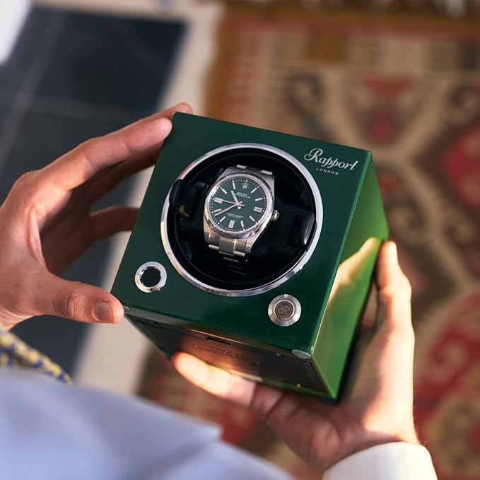 RAPPORT EVO SINGLE WATCH WINDER RACING GREEN