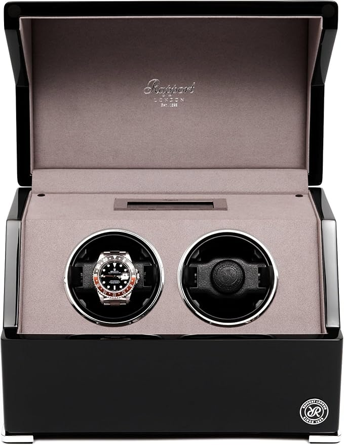 RAPPORT PERPETUA III, SINGLE WATCH WINDER TOUCH SCREEN EBONY
