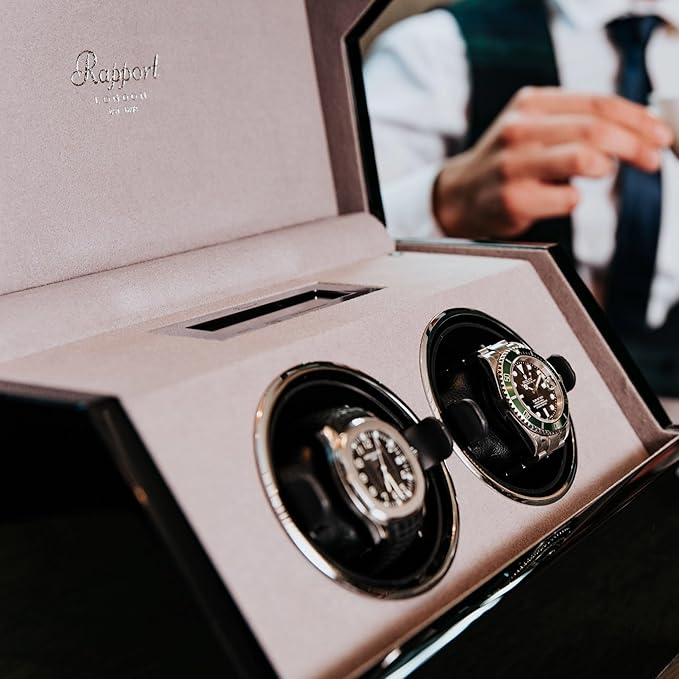 RAPPORT PERPETUA III, SINGLE WATCH WINDER TOUCH SCREEN EBONY