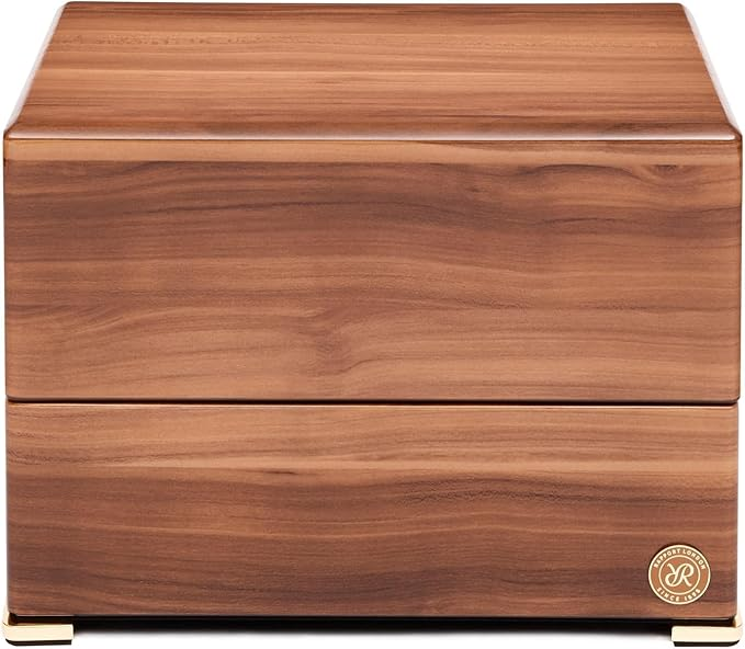 RAPPORT PERPETUA III DUO WATCH WINDER, WALNUT