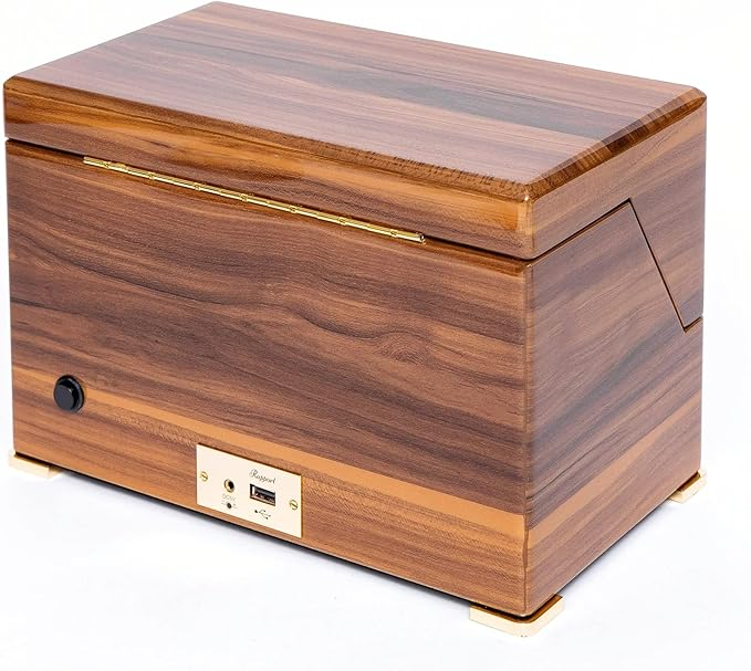 RAPPORT PERPETUA III DUO WATCH WINDER, WALNUT