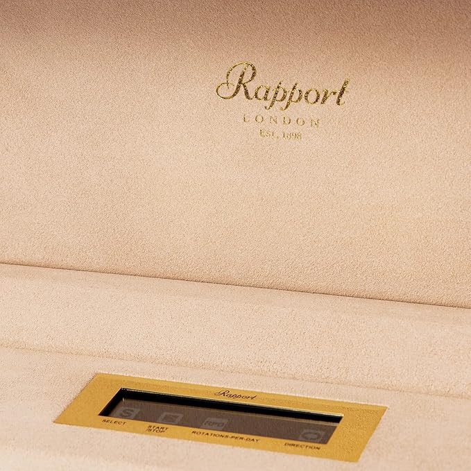 RAPPORT PERPETUA III DUO WATCH WINDER, WALNUT