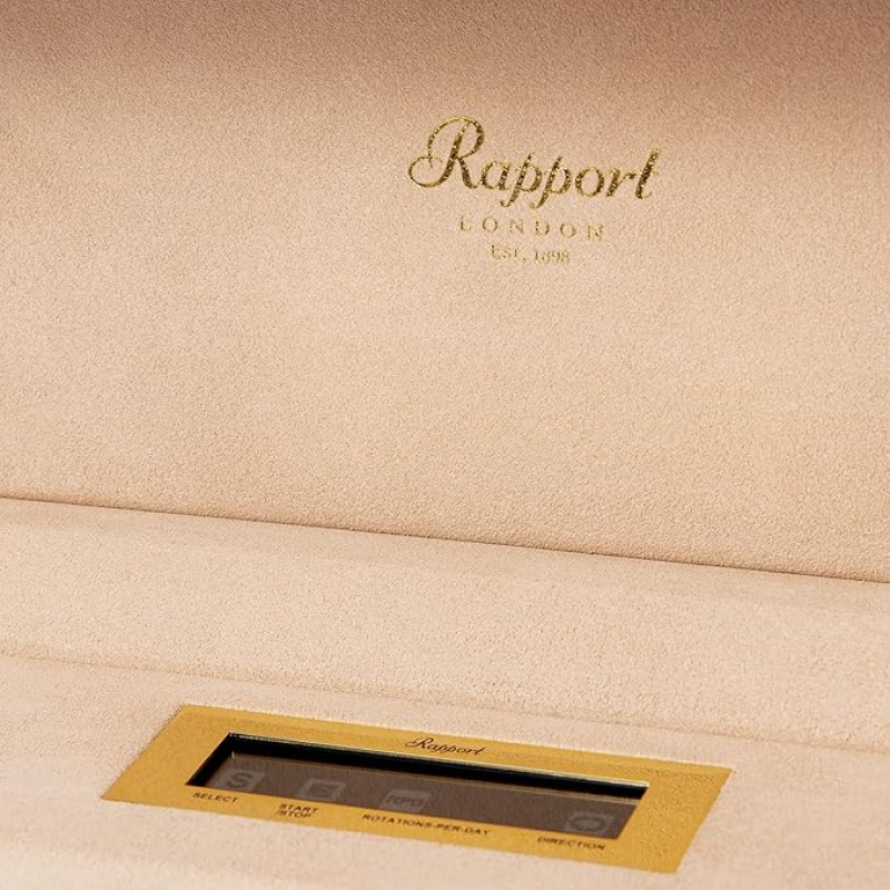 RAPPORT PERPETUA III DUO WATCH WINDER, WALNUT
