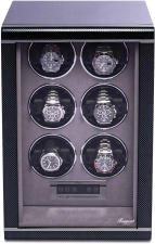RAPPORT FORMULA SIX WATCH WINDER, CARBON FIBRE
