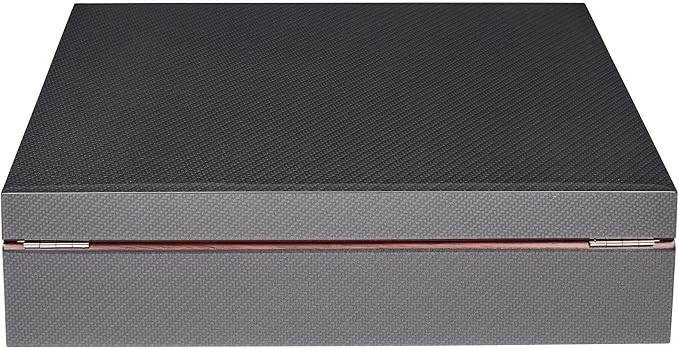 RAPPORT CARBON FIBRE TEN WATCH BOX CARBON FIBRE