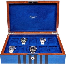 RAPPORT LABYRINTH TEN WATCH BOX  BLUE