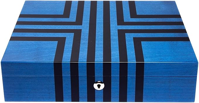 RAPPORT LABYRINTH TEN WATCH BOX  BLUE