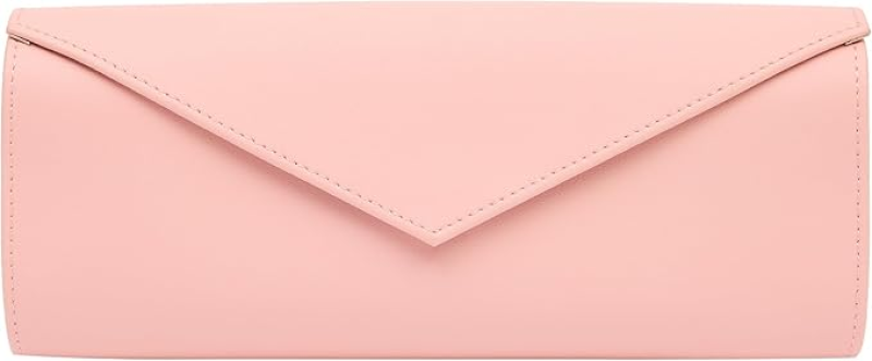 RAPPORT VICTORIA LEATHER JEWELRY ROLL PINK