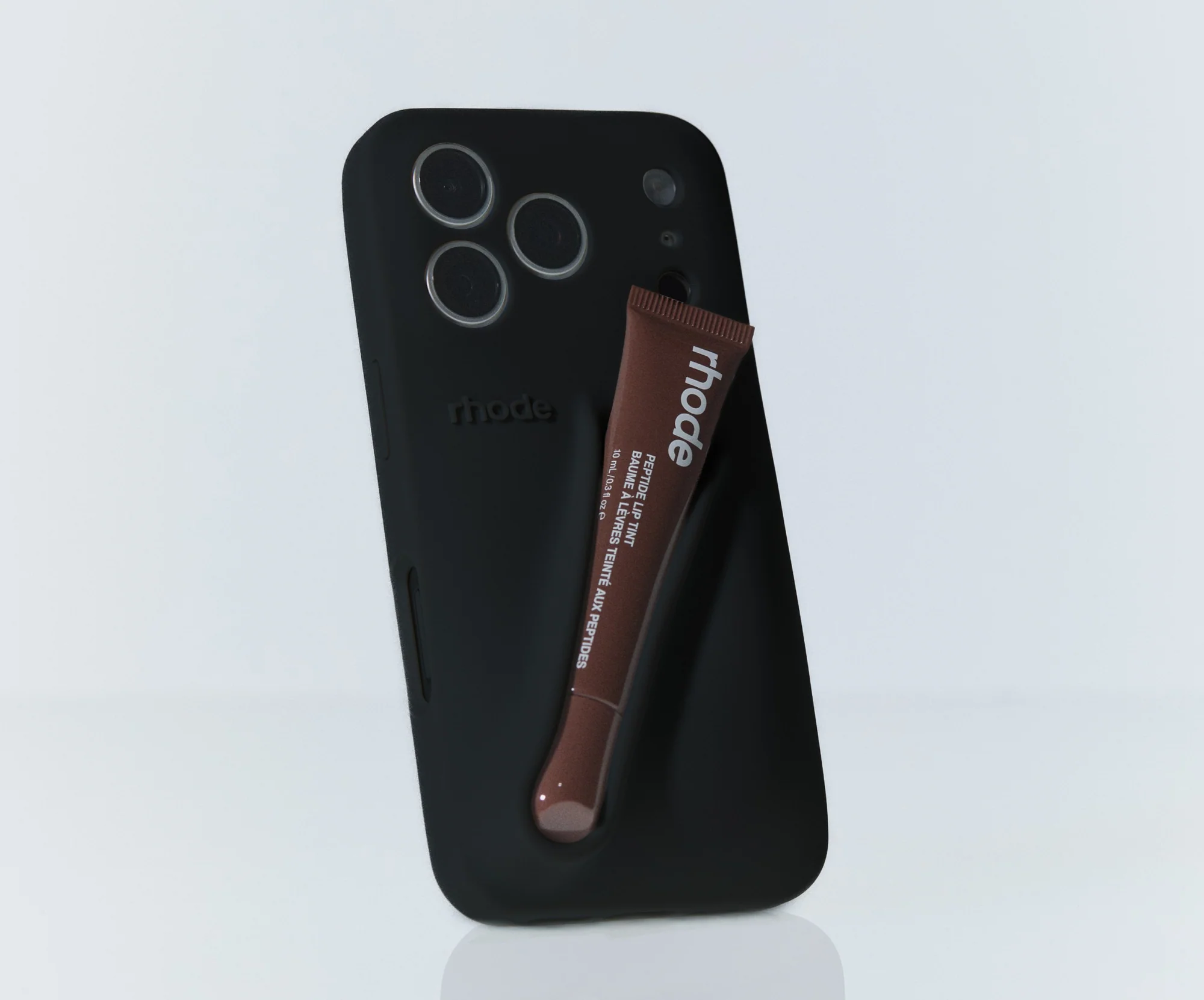 RHODE LIP CASE YOUR ESSENTIALS IN ONE PLACE BLACK