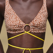 HERMES GIUSY BIKINI MARRON ALEZAN