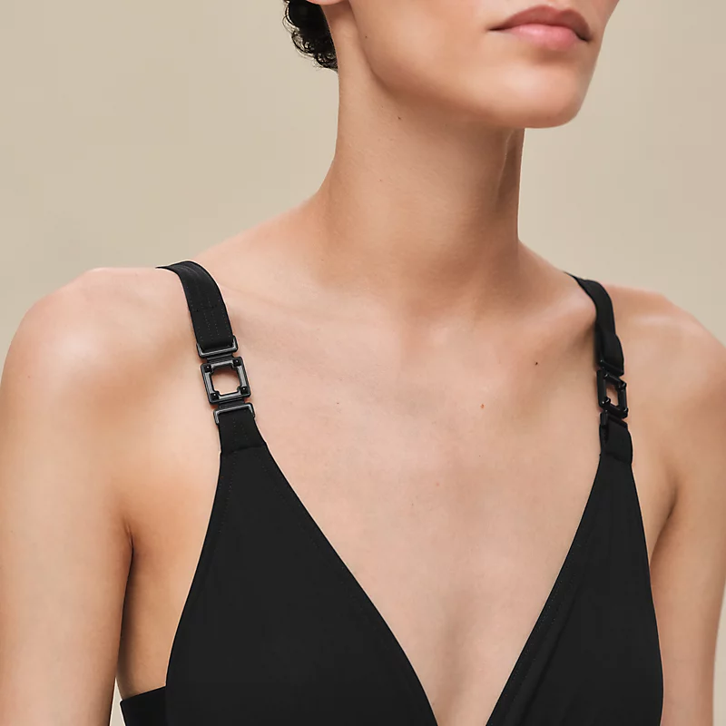 HERMES GIORGIA SWIMSUIT NOIR