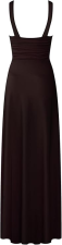 MAYGEL CORONEL ORINOCO DRESS COFFEE
