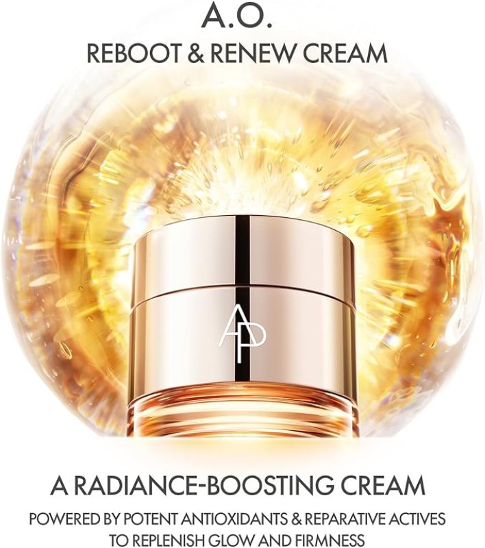 AMOREPACIFIC AP BEAUTY (BY AMOREPACIFIC) A.O. REBOOT & RENEW CREAM 50ML/1.69 FL. OZ., ANTIOXIDANT-RICH FIRMING FACE CREAM, RADIANCE BOOSTING AND VISIBLE ENHANCING ELASTICITY, LUXURY SKINCARE