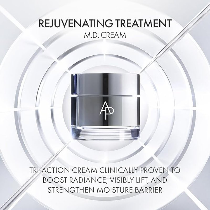AMOREPACIFIC AP BEAUTY (BY AMOREPACIFIC) REJUVENATING TREATMENT M.D. CREAM 50ML/1.69 FL. OZ., DEEP HYDRATION AND RADIANCE ENHANCING CREAM, MOISTURE BARRIER STRENGTHENING, SOOTHING, SKINCARE