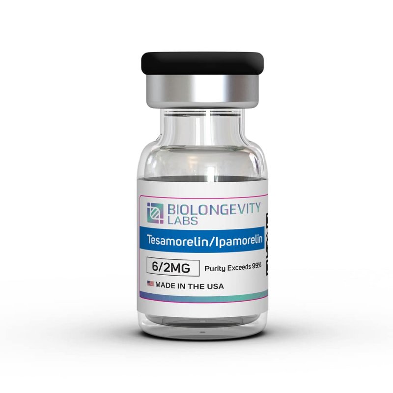 BIOLONGEVITY TESAMORELIN AND IPAMORELIN (BLEND) (8MG)
