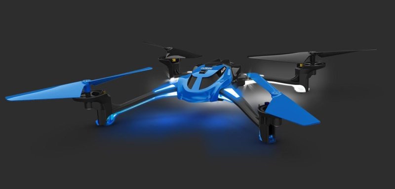 TRAXXAS ALIAS BLUE QUAD ROTOR HELICOPTER HIGH-PERFORMANCE RC DRONE FOR AERIAL FUN