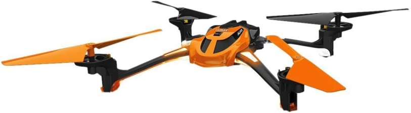 TRAXXAS ALIAS ORANGE QUAD ROTOR HELICOPTER HIGH-PERFORMANCE RC DRONE FOR AERIAL FUN