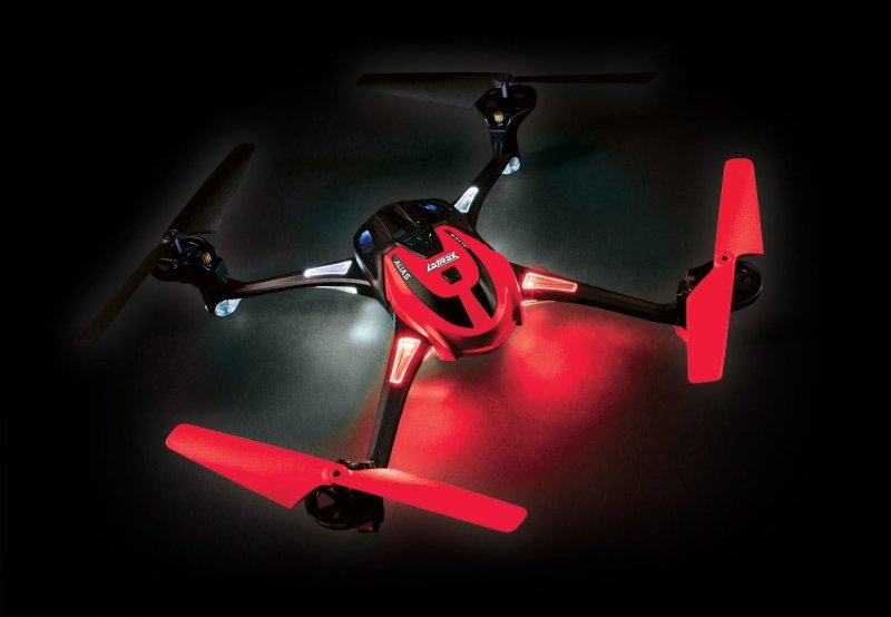 TRAXXAS ALIAS RED QUAD ROTOR HELICOPTER HIGH-PERFORMANCE RC DRONE FOR AERIAL FUN