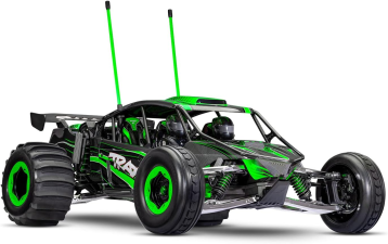 TRAXXAS PRO SCALE SAND CAR RC VEHICLE GREEN HIGH-PERFORMANCE REMOTE CONTROL TRUCK