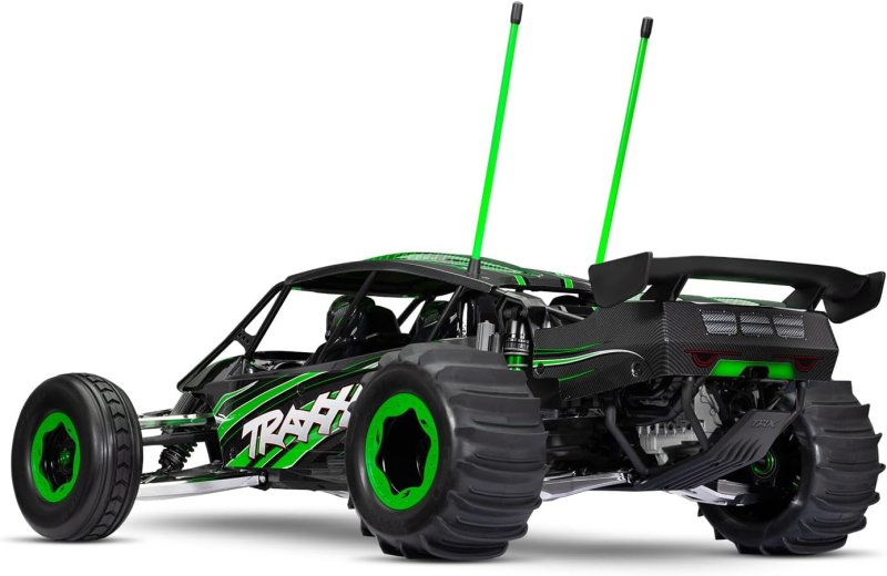 TRAXXAS PRO SCALE SAND CAR RC VEHICLE GREEN HIGH-PERFORMANCE REMOTE CONTROL TRUCK