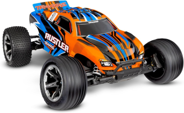 TRAXXAS RUSTLER 1 10 2WD STADIUM TRUCK HD WITH USB-C CHARGING - HIGH PERFORMANCE RC CAR