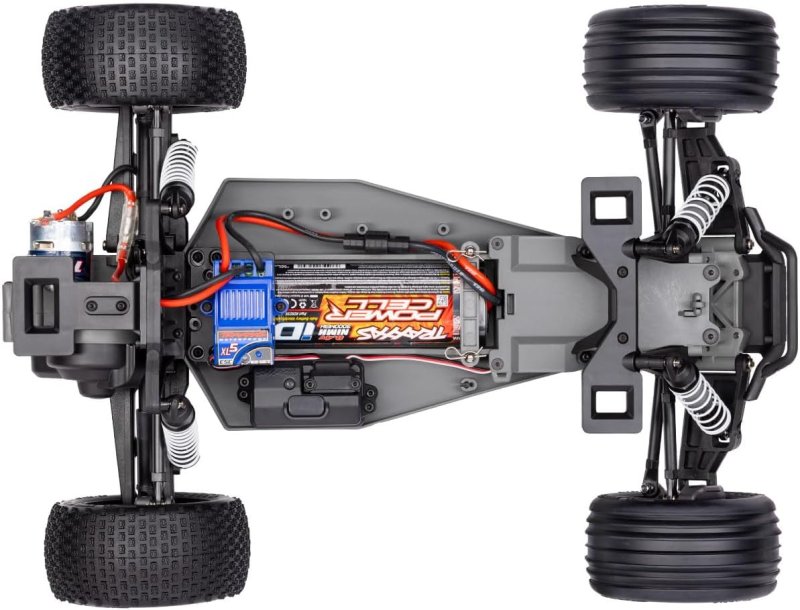 TRAXXAS RUSTLER 1 10 2WD STADIUM TRUCK HD WITH USB-C CHARGING - HIGH PERFORMANCE RC CAR
