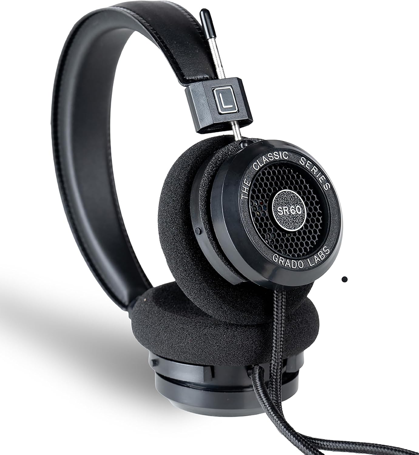 GRADO SR60 CLASSIC SERIES OPEN-BACK WIRED ON-EAR HEADPHONES LIGHTWEIGHT NATURAL SOUND